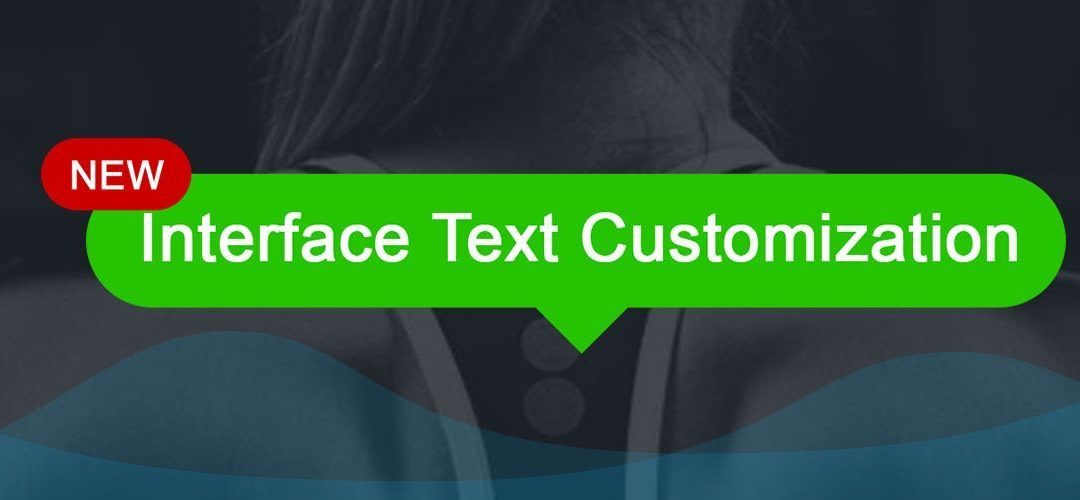 AthleteMonitoring introduces customizable interface text and terminology