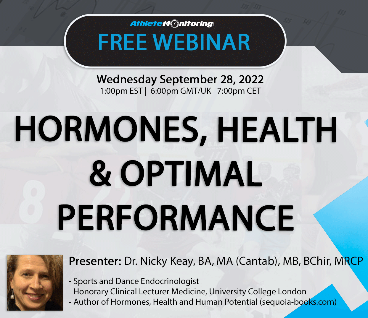 Free Webinar Hormones Health And Optimal Performance Athlete 
