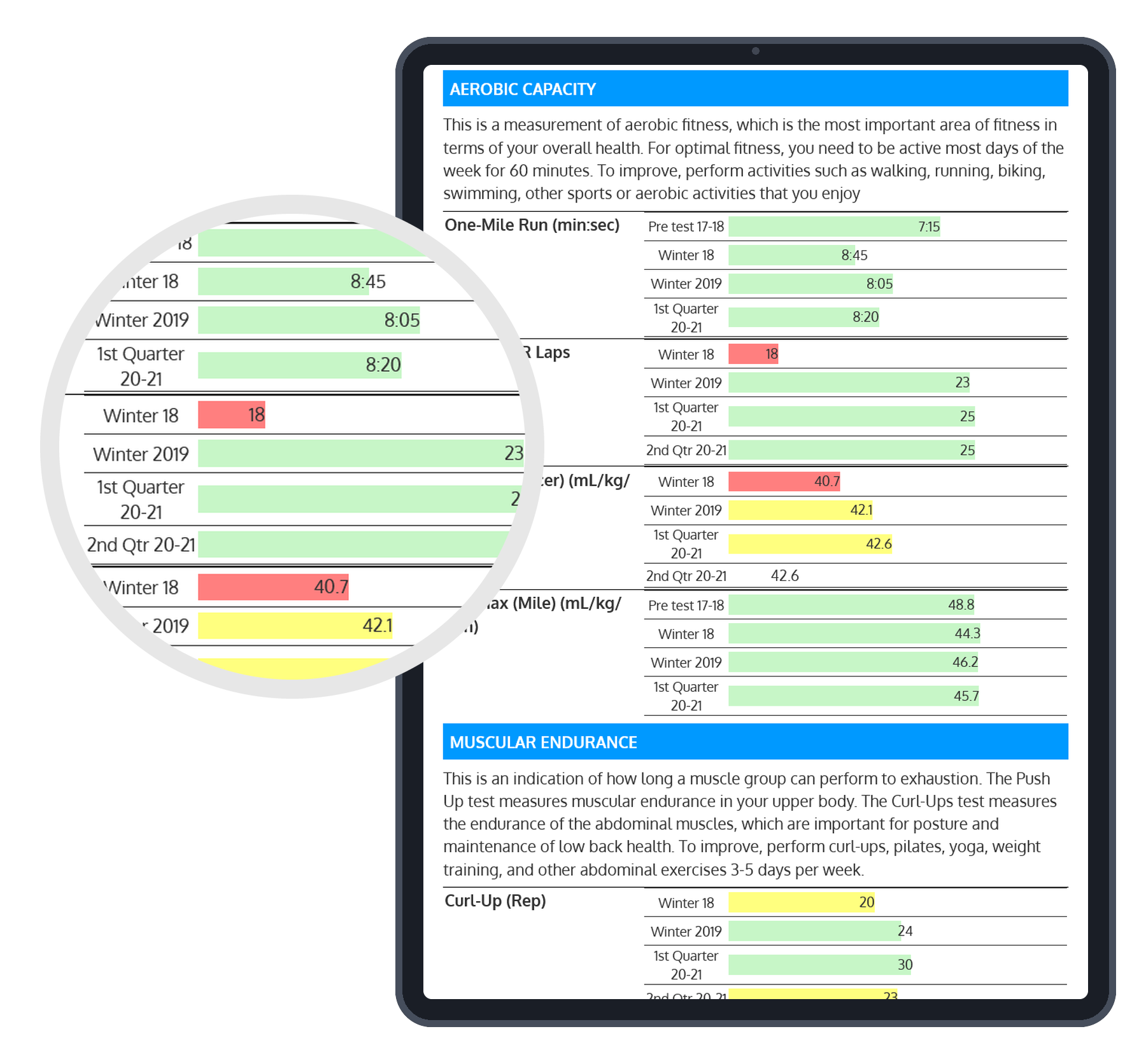 AthleteMonitoring screenshot
